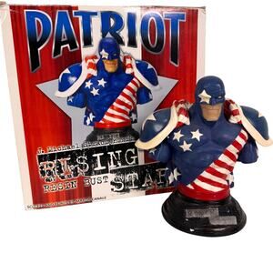 Rising Stars Patriot Resin Bust J. Michael Straczynski's Dynamic Forces Statue